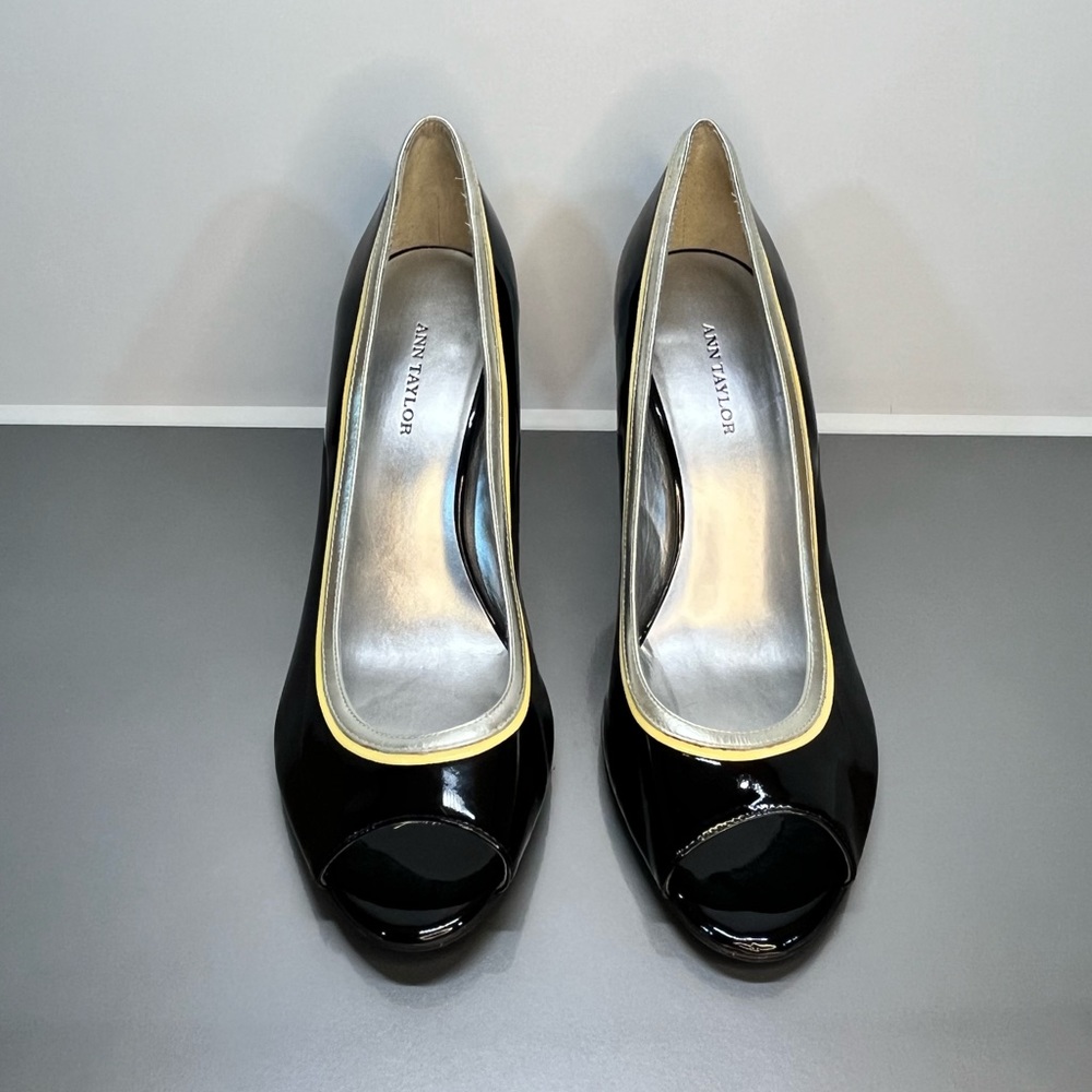 Ann Taylor peep toe heels - Picture 2 of 7